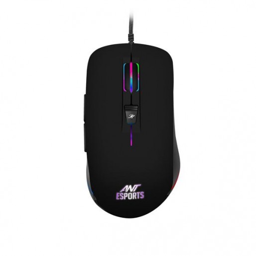 Ant Esports GM100 RGB Wired Gaming Mouse (Black)