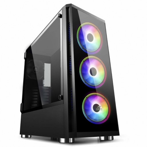 Ant Esports ICE-400TG Mid Tower Gaming Cabinet Computer case 