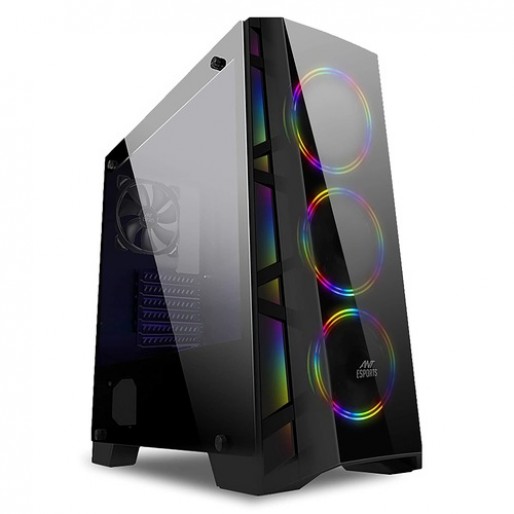 Ant Esports ICE-300TG Mid Tower Gaming Cabinet Computer case 