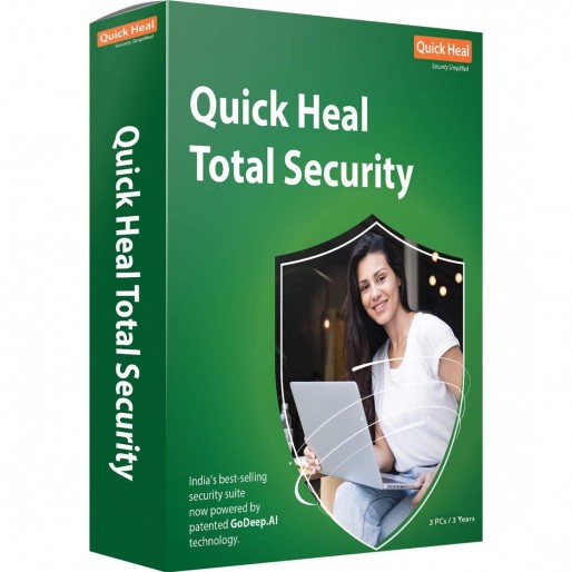 Quick Heal Total Security 3 User 3 Year